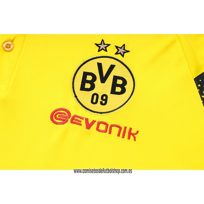 Camiseta Polo del Borussia Dortmund 23-24 Amarillo